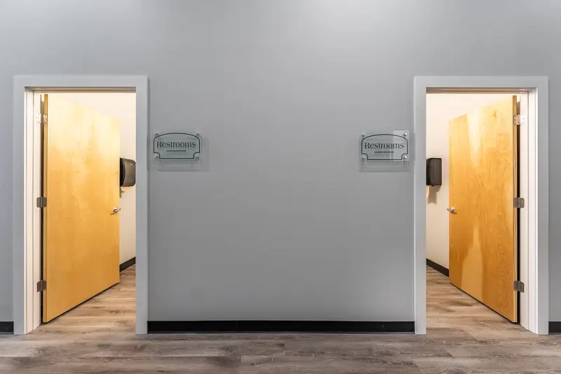 Shared restrooms