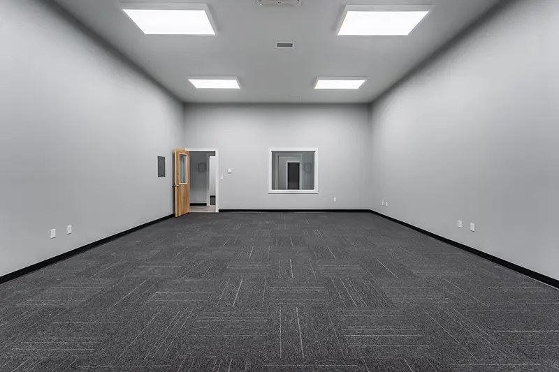Suite 135: one large open room